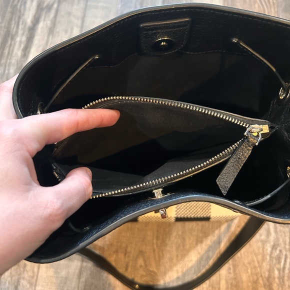 Kate Spade Marti Gingham Bucket Bag - Picture 10 of 12